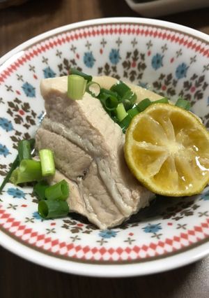 やわ旨ぁ♡柑橘香る☆さっぱり塩豚角煮-レシピのメイン写真
