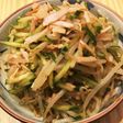 もやしとキュウリとハムのナムル風