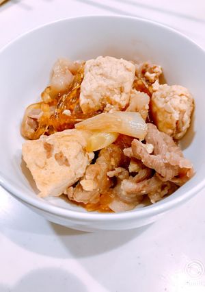 肉豆腐-レシピのメイン写真