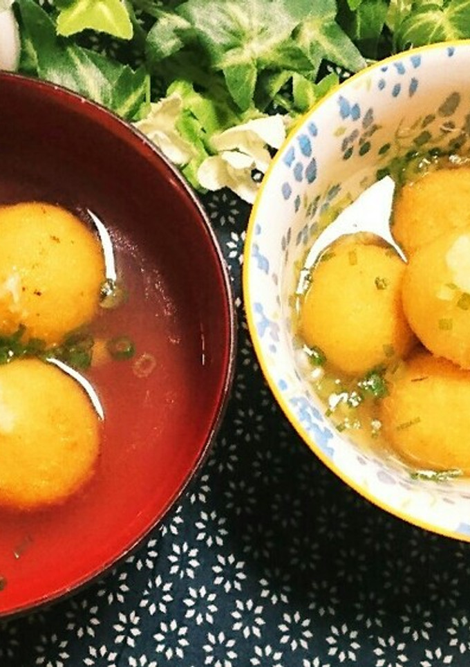 さつま芋の椀だね☆とろみあんをかけて♪-レシピのメイン写真
