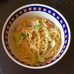 ベーコンとキャベツのクリームパスタ-レシピのメイン写真