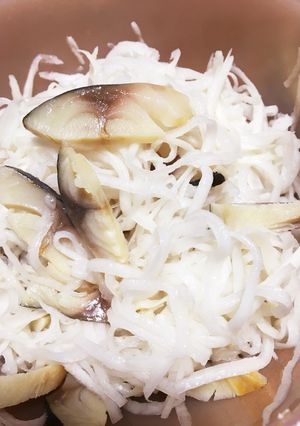 【大量シリーズ】なます（今回は大根と〆鯖-レシピのメイン写真