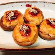 鶏団子でしいたけの肉詰め
