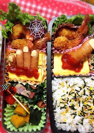ハロウィン弁当-レシピのメイン写真