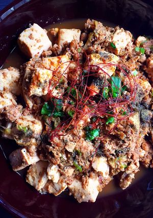 山椒香る♡豆板醤と豆鼓醤の麻婆豆腐-レシピのメイン写真