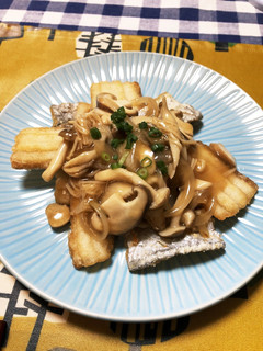 きのこたっぷり太刀魚の甘酢あんかけ-レシピのメイン写真