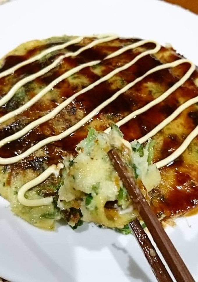 ふんわり♡もちもちお好み焼き-レシピのメイン写真