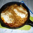 玉ねぎ+チーズのピリ辛焼きうどん
