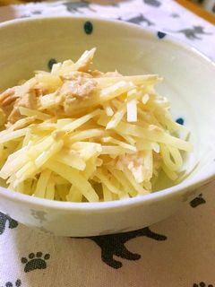 シャキシャキポテトの柚子胡椒マヨサラダ-レシピのメイン写真