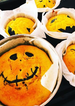 かぼちゃ　マフィン-レシピのメイン写真