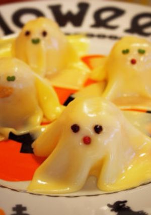 10分で出来ちゃうお化けライスボール☆-レシピのメイン写真