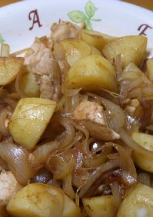 ご飯がすすむ！鶏じゃが炒め♪-レシピのメイン写真