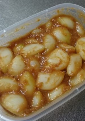 男のニンニクの味噌漬け-レシピのメイン写真