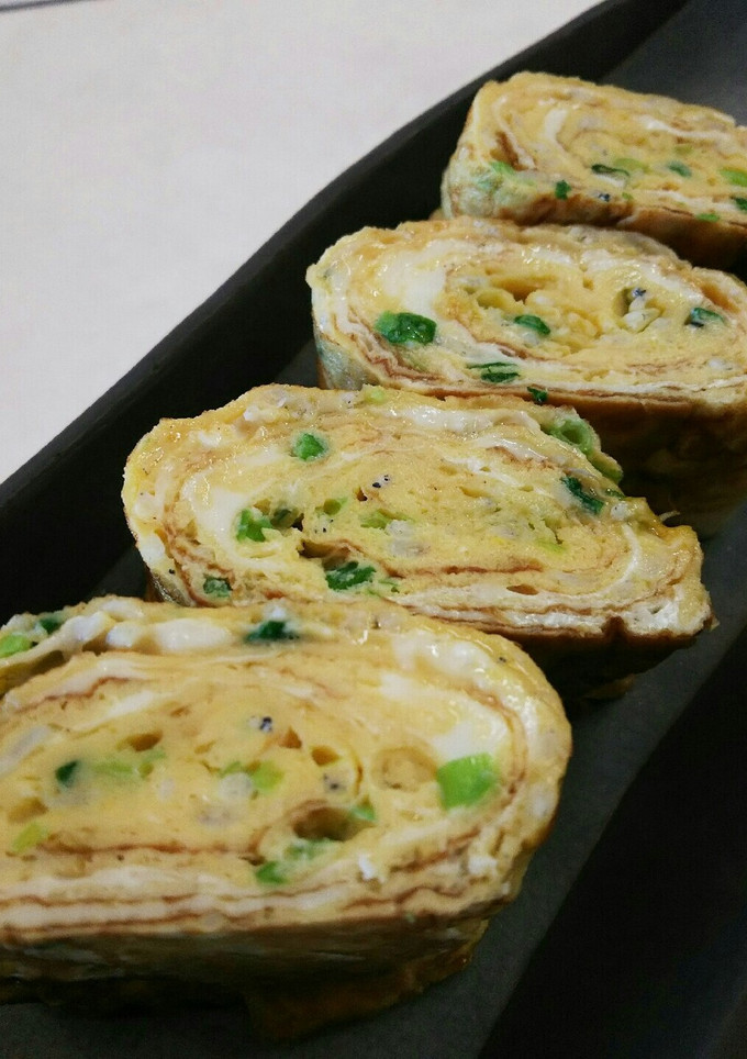 しらすと小ネギのだし巻き玉子-レシピのメイン写真