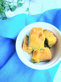 材料2つ☆かぼちゃの甘酒煮-レシピのメイン写真