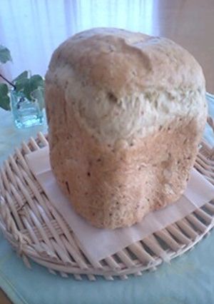 HBで♪バジルとベーコンの食パン-レシピのメイン写真