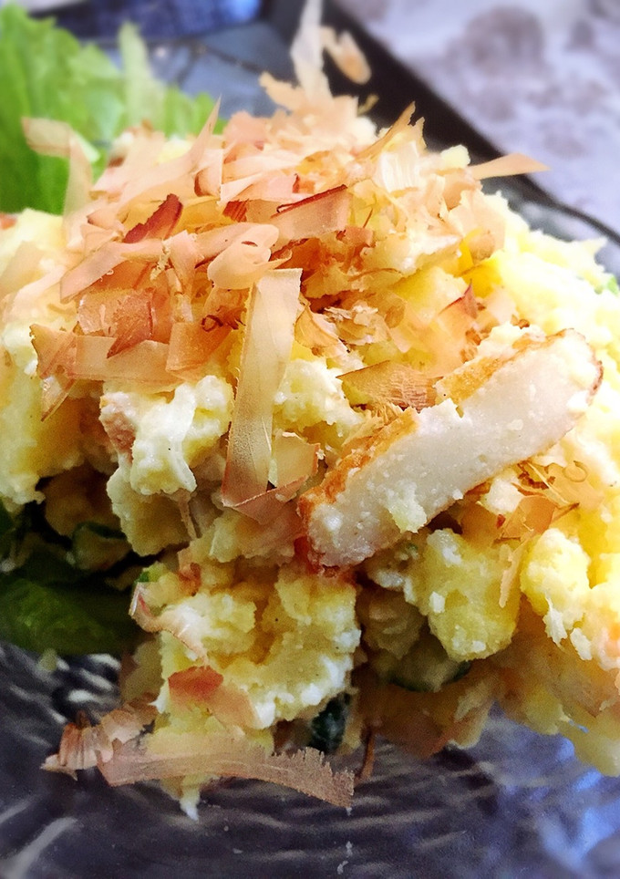 さつま揚げで和風ポテトサラダ♪-レシピのメイン写真