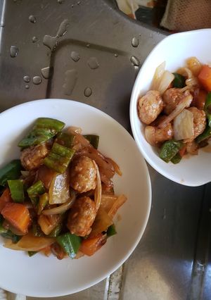 残り物食材で酢鶏風-レシピのメイン写真