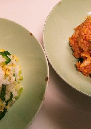 ☆赤勝て！白勝て！紅白炒飯☆(^^)-レシピのメイン写真