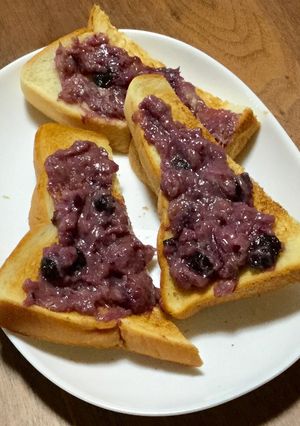 雑な男料理：トースト＆バナナジャム！！-レシピのメイン写真
