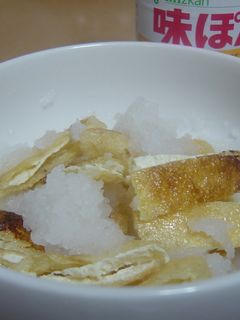 焼いた油揚げに☆大根おろし-レシピのメイン写真