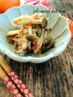 3分で作れる‼きのこのおかかポン酢和え-レシピのメイン写真