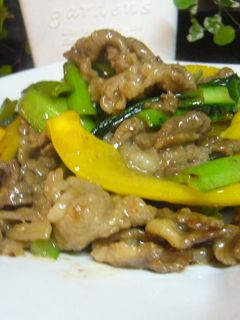 牛肉の彩り炒め-レシピのメイン写真