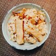 我が家の松茸ごはん