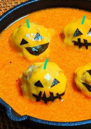 ハロウィン✿ミートボール-レシピのメイン写真