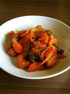 野菜たっぷり酢豚♪-レシピのメイン写真