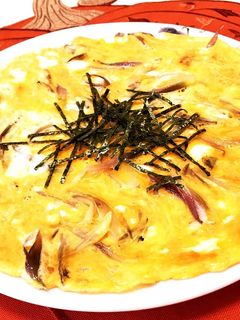 ミョウガの卵とじ-レシピのメイン写真
