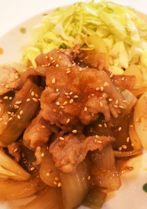 元料理人伝授の絶品☆豚バラ肉の生姜焼き！-レシピのメイン写真