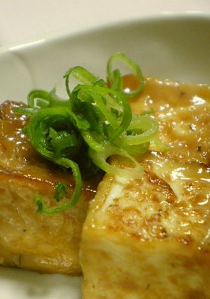 ◆厚揚げのサイコロステーキ◆-レシピのメイン写真