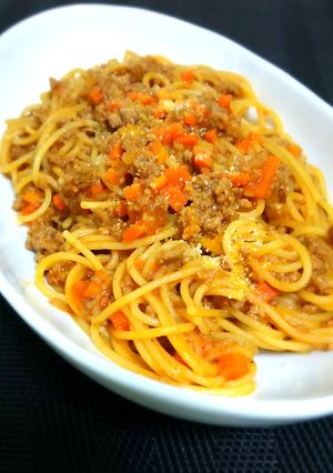 ミートソース風ワンポットパスタ-レシピのメイン写真