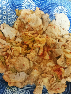 レンジで豚キムチ-レシピのメイン写真