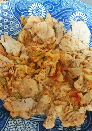 レンジで豚キムチ-レシピのメイン写真