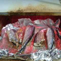 รูปของ トースターで焼き魚