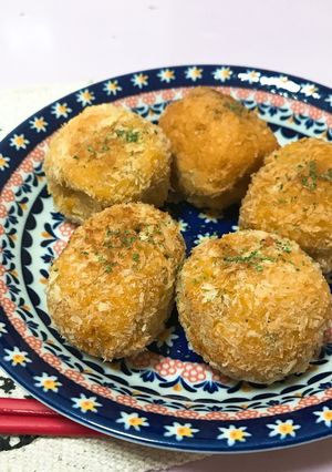 シーチキンとかぼちゃのコロッケ-レシピのメイン写真