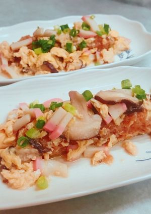 残った 串カツの卵とじ-レシピのメイン写真