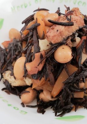 ホットクック♥ひじきと大豆の煮物♪-レシピのメイン写真