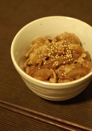 たまねぎたっぷり*豚しょうが丼-レシピのメイン写真