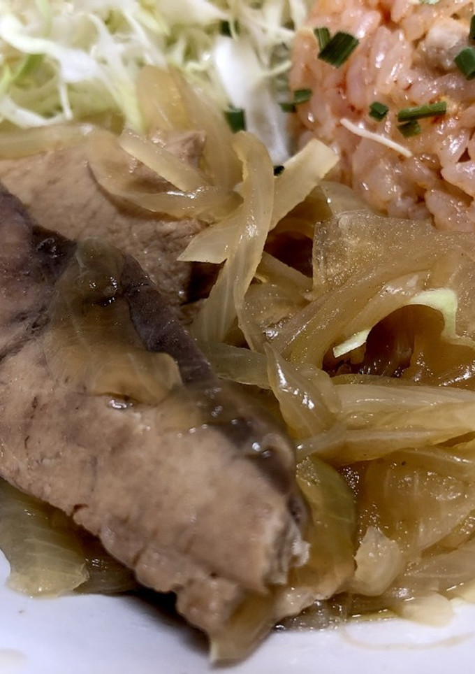 ブリと玉ねぎの煮物【簡単】-レシピのメイン写真