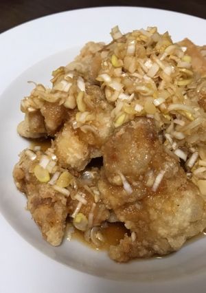 すし酢で簡単！鶏肉の油淋鶏のタレ-レシピのメイン写真
