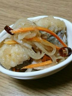 野菜たっぷり~鯵の南蛮漬け(*^^๓)-レシピのメイン写真