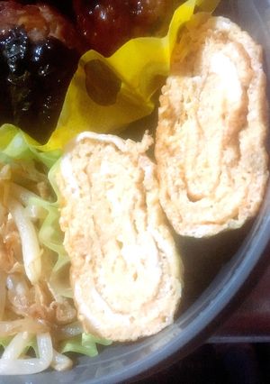 お弁当の卵焼きメニュー5♡明太子♡-レシピのメイン写真