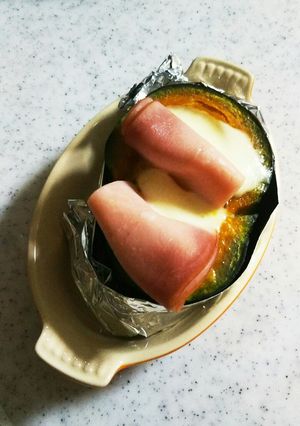 栗坊かぼちゃのグラタン-レシピのメイン写真
