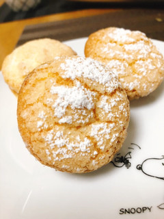 クリームチーズと柿のブッセ-レシピのメイン写真