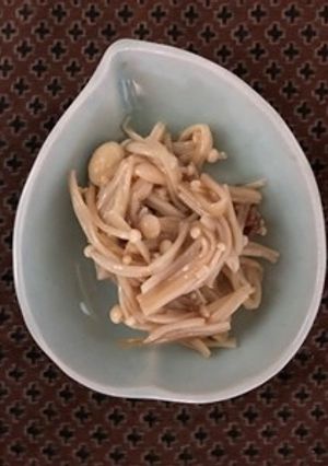 洋風梅にんにくなめたけ-レシピのメイン写真