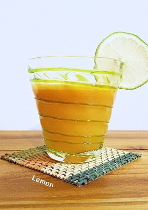 我が家の基本の果物&野菜ジュース-レシピのメイン写真