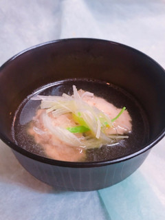 残ったマグロのタタキで簡単!つみれ汁-レシピのメイン写真